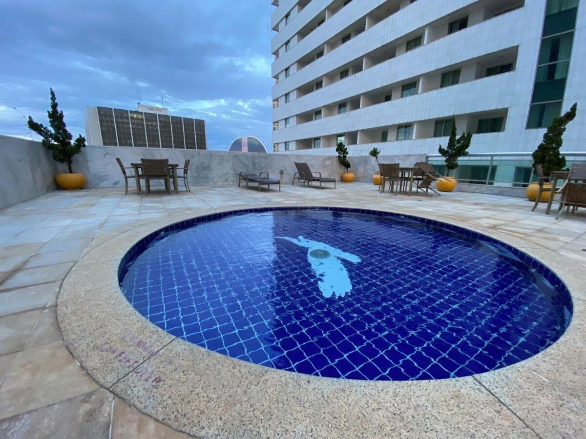 Flat Encantador No 11º Com Vista Pra Torre De Tv Brazíliaváros Kültér fotó
