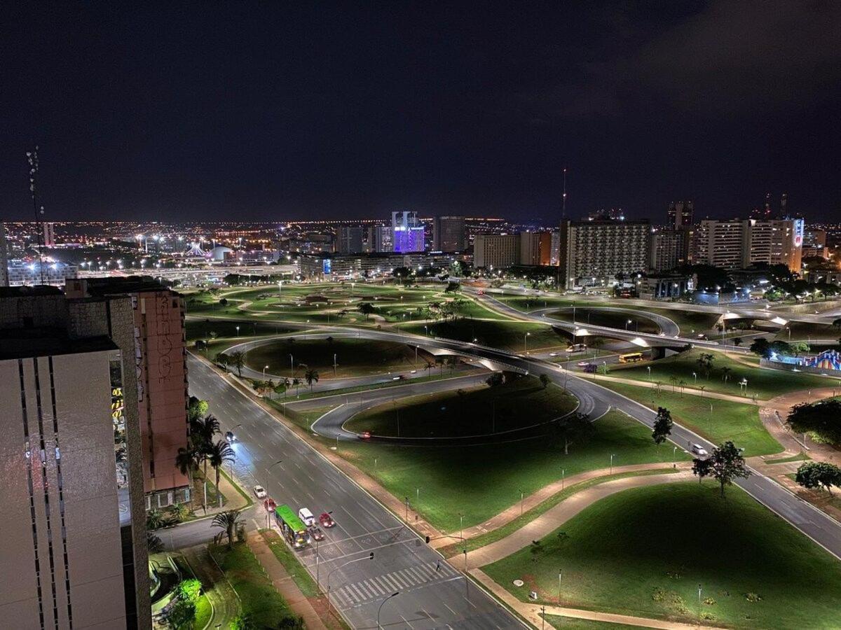 Flat Encantador No 11º Com Vista Pra Torre De Tv Brazíliaváros Kültér fotó