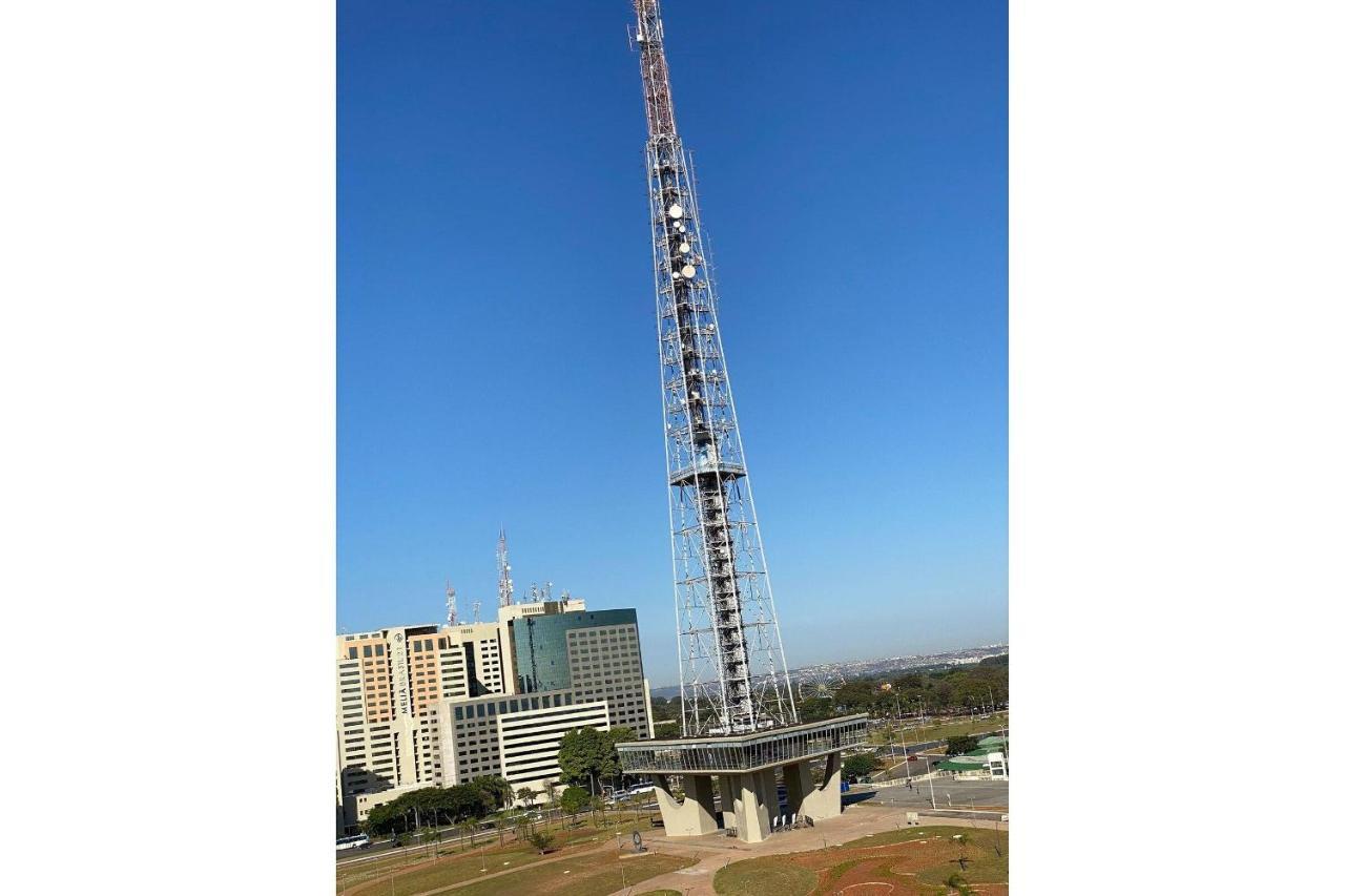 Flat Encantador No 11º Com Vista Pra Torre De Tv Brazíliaváros Kültér fotó